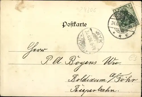 Ak Hohn in Schleswig Holstein, Kirche