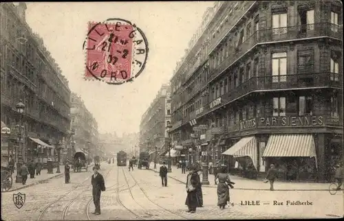 Ak Lille Nord, Rue Faidherbe