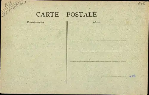 Ak Baugé Maine et Loire, Carrefour des Rues Voltaire et Wilson