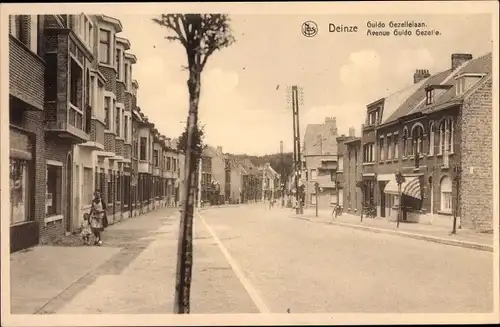 Ak Deinze Ostflandern, Avenue Guido Gezelle