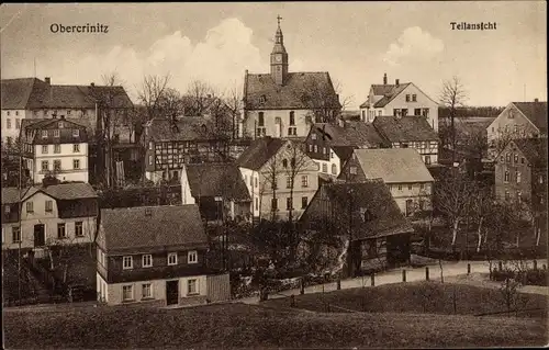 Ak Obercrinitz Crinitzberg in Sachsen, Teilansicht