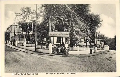 Ak Niendorf Timmendorfer Strand Ostholstein, Diakonissenhaus Nazareth