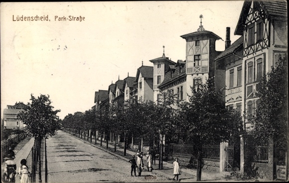 Ak Lüdenscheid im Märkischen Kreis, Parkstraße Nr. 2985126