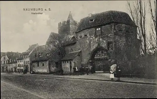 Ak Naumburg an der Saale, Marienthor