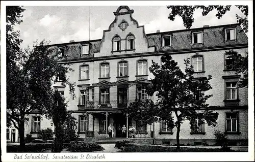 Ak Bad Salzschlirf in Hessen, Sanatorium St. Elisabeth