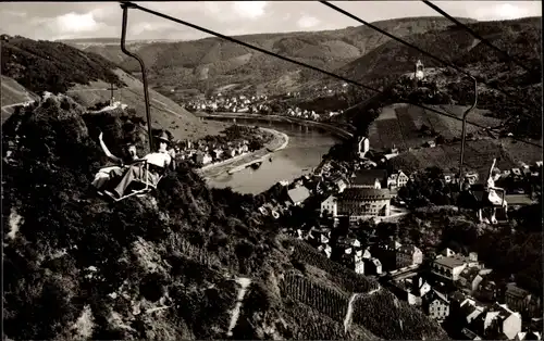 Ak Cochem an der Mosel, Sesselbahn, Ort