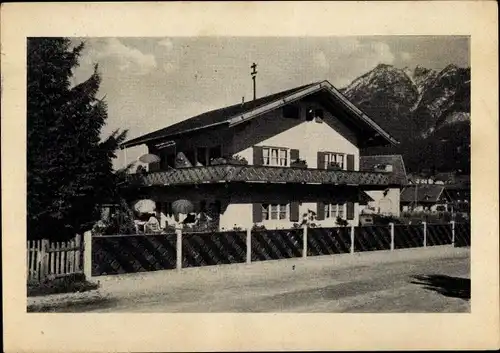 Ak Garmisch Partenkirchen in Oberbayern, Haus Schroder