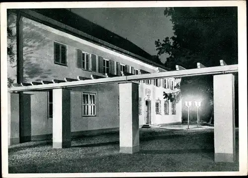 Ak Lochham Gräfelfing in Oberbayern, Bayer. Bäckerfachschule