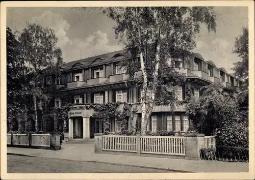 Ak Dresden Weißer Hirsch, Dr. Lahmann's Sanatorium, Haus Urvasi