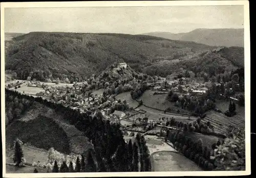 Ak Schwarzburg in Thüringen, Gesamtansicht