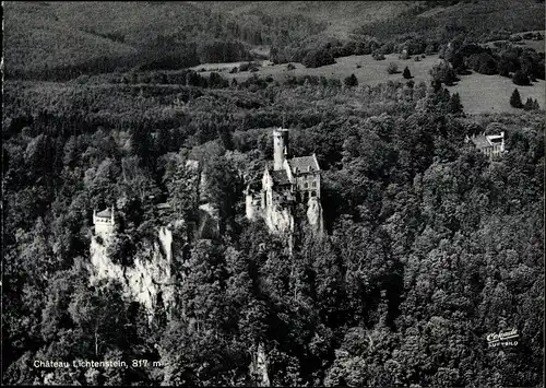 Ak Honau Lichtenstein in Württemberg, Schloss Lichtenstein