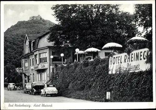 Ak Niederbreisig Bad Breisig am Rhein, Hotel Rheineck