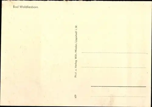 Ak Bad Waldliesborn Lippstadt in Westfalen, haus Margarete, Badehaus, Heizig, Tennisplatz