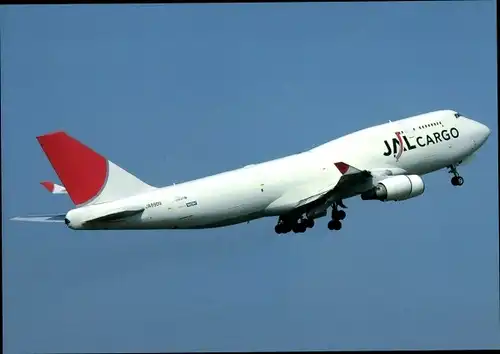 Ak Japanisches Frachtflugzeug, Jal Cargo, Boeing B747-446BCF