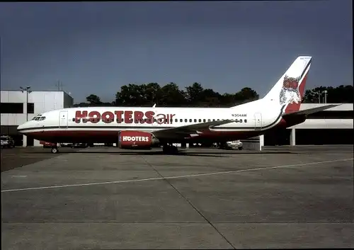 Ak Amerikanisches Passagierflugzeug, Hooters Air, Boeing B737-500