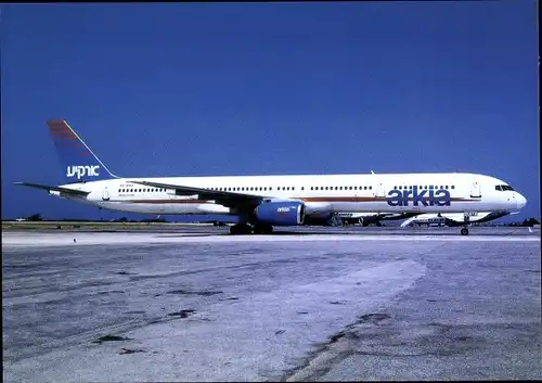 Ak Israelisches Passagierflugzeug, Arkia, Boeing B757-300