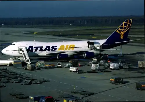 Ak Amerikanisches Passagierflugzeug, Atlas Air, Boeing B747-243