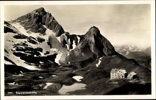 Ak Oberstdorf im Oberallgäu, Rappenseehütte