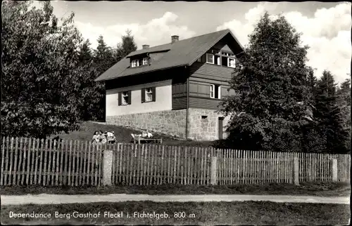 Ak Warmensteinach Oberfranken Bayern, Dependance Berggasthof Fleckl