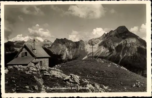 Ak Oberstdorf im Oberallgäu, Mindelheimer Hütte