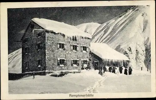 Ak Oberstdorf im Oberallgäu, Kemptenerhütte