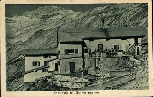 Ak Garmisch Partenkirchen in Oberbayern, Knorrhütte
