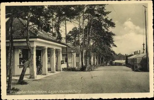 Ak Hammelburg in Unterfranken Bayern, Lager, Wittelsbacherstraße