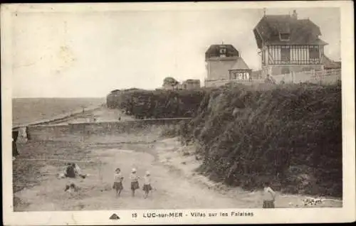 Ak Luc sur Mer Calvados, Villas sur les Falaises