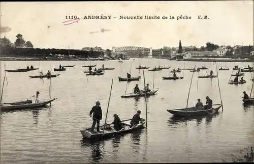 Ak Andresy Yvelines, Nouvelle limite de la peche