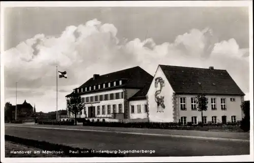 Ak Hannover in Niedersachsen, am Maschsee, Paul von Hindenburg Jugendherberge