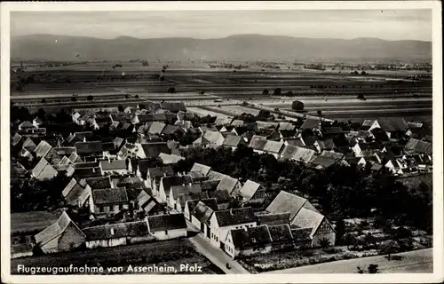 Ak Hochdorf Assenheim Rheinland Pfalz, Totalansicht der Ortschaft