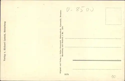 Ak Butterberg Bischofswerda in Sachsen, Gesellschaftssaal, Aussichtsturm