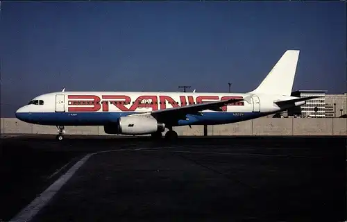 Ak Amerikanisches Passagierflugzeug, Braniff, Airbus A320-231, N901BN