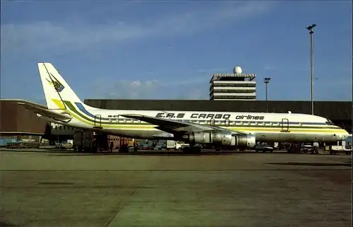 Ak Nigerianisches Frachtflugzeug, EAS Cargo Airlines, McDonnell Douglas DC-8-55F, 5N-ATS