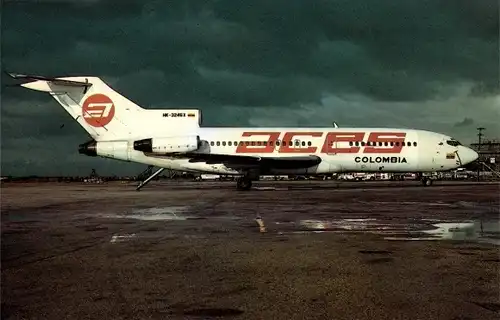 Ak Kolumbianisches Passagierflugzeug, Aces Colombia, Boeing 727-46, HK-3246X