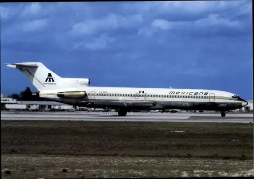 Ak Mexikanisches Passagierflugzeug, Mexicana, B727-264