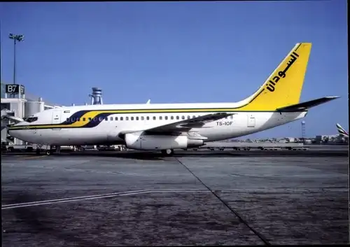 Ak Sudanisches Passagierflugzeug, Sudan Airways, B737-200