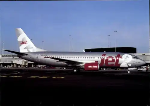 Ak Indisches Passagierflugzeug, Jet 2, B737-200