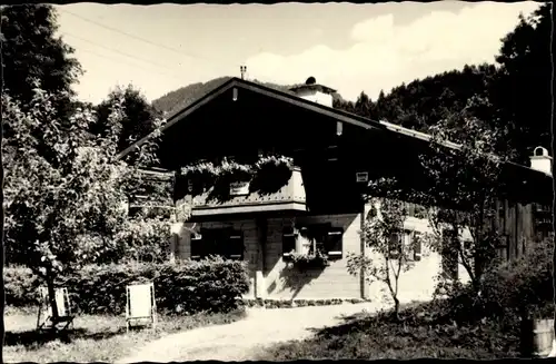 Ak Unterau Berchtesgaden in Oberbayern, Haus Bucheneck