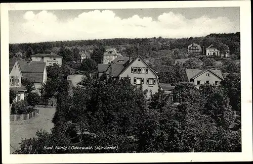 Ak Bad König Odenwald, Kurviertel, Straße