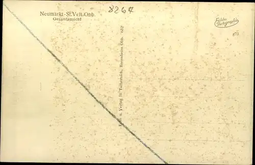 Ak Neumarkt Sankt Veit an der Rott Oberbayern, Gesamtansicht