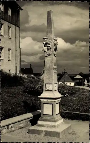 Ak Altenberg im Erzgebirge, Denkmal