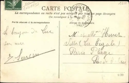 Ak Luc sur Mer Calvados, Rue du Grand Orient