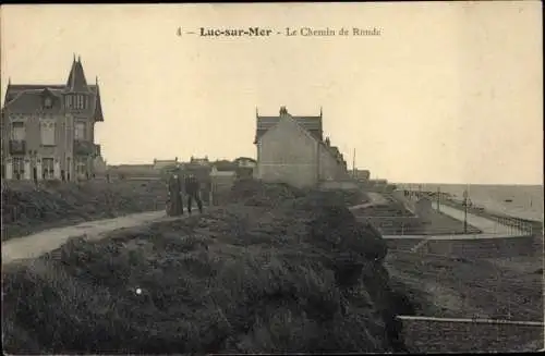 Ak Luc sur Mer Calvados, Le Chemin de Ronde