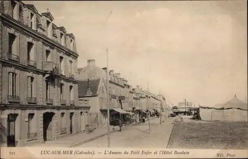 Ak Luc sur Mer Calvados, L'Annexe du Petit Enfer, Hotel Baudain