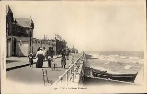 Ak Luc sur Mer Calvados, La Maree Montante