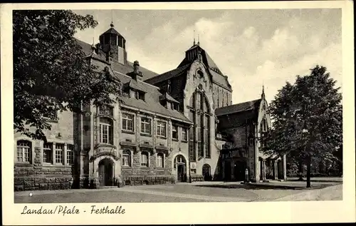 Ak Landau in der Pfalz, Festhalle