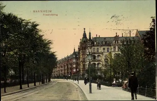 Ak Mannheim in Baden Württemberg, Friedrichsring