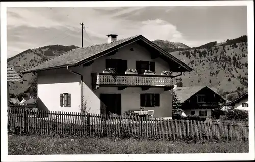 Ak Oberammergau in Oberbayern, Haus Degele Klöck, Franzosengasse 17