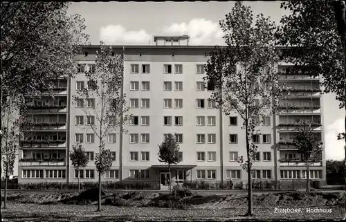 Ak Zirndorf in Mittelfranken, Hochhaus